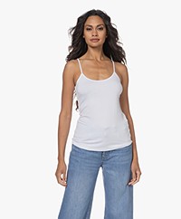 no man's land Viscose Singlet - Wit