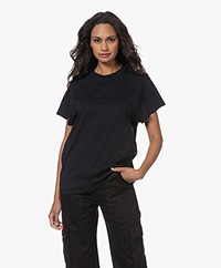 IRO Tabitha Cotton Short Sleeve T-shirt - Black