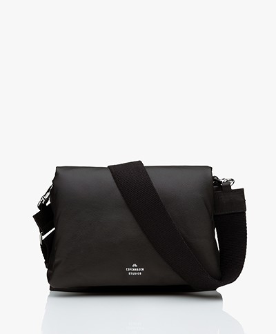 Copenhagen Studios Nappa Leather Padded Shoulder Bag - Black