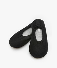 Skin Cashmere Ballet Flats - Black