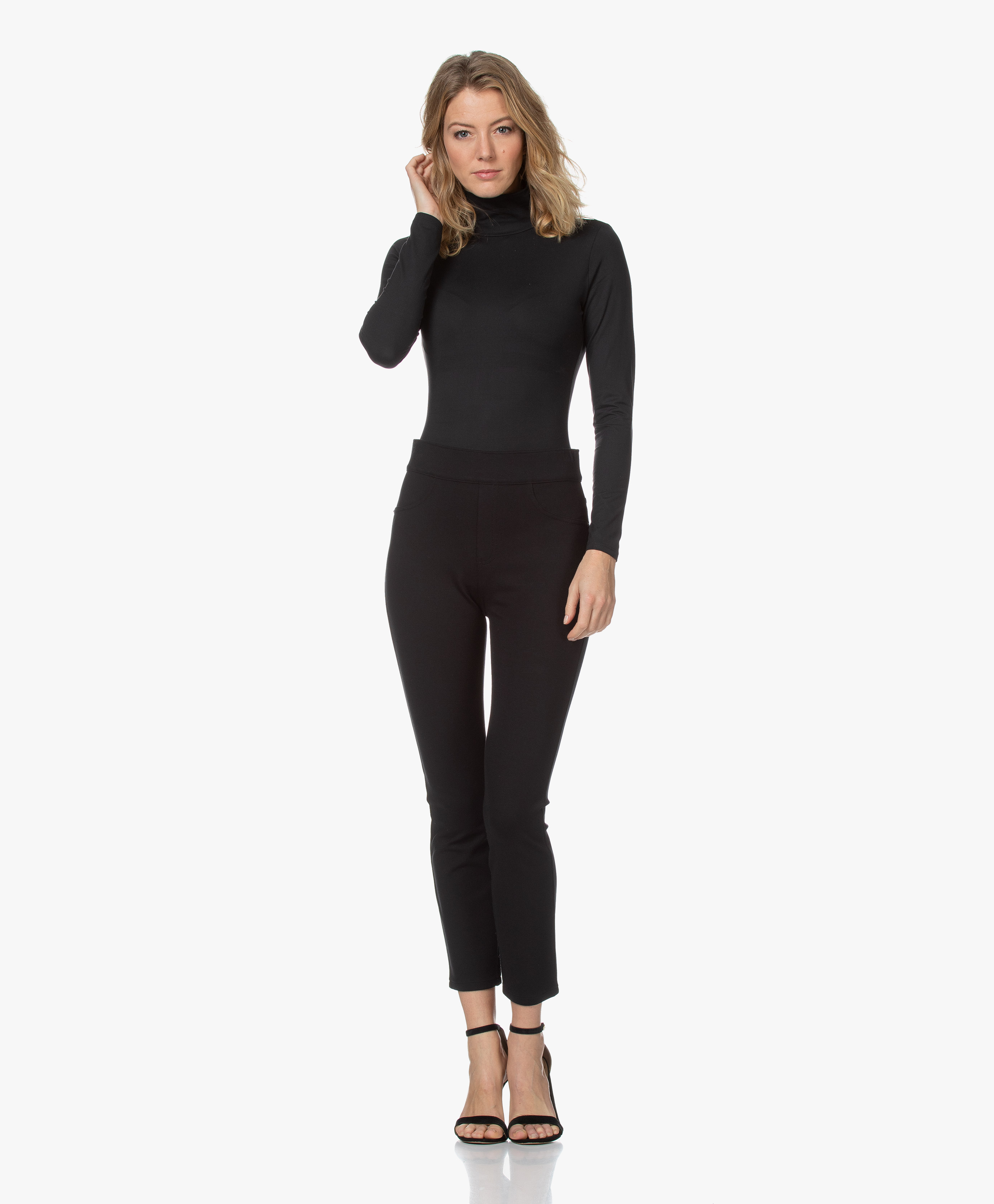 SPANX® The Perfect Ponte 4-pocket Leggings - Classic Black - spx 20202r ...