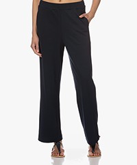 no man's land Twill Jersey Pull-on Broek - Dark Sapphire
