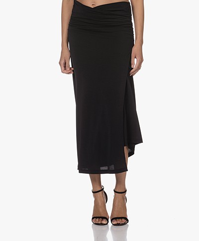 Wolford Crepe Jersey Maxi Skirt - Black