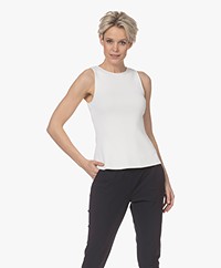 Woman by Earn Angie Knitted Sleeveless Top  - Off-white