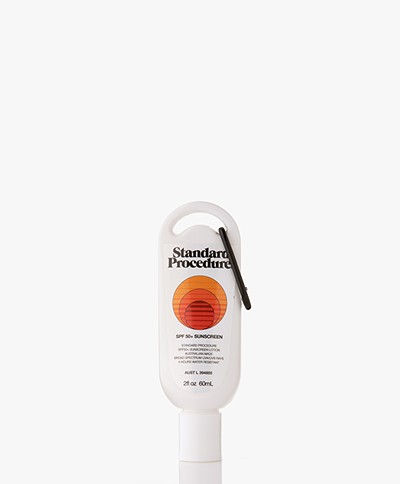 Standard Procedure SPF50+ Clip-on Sunscreen - 60ml Travel Size