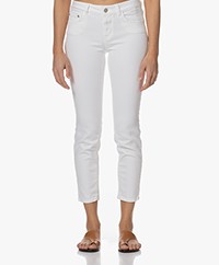 Closed Baker Mid-rise Slim-fit Stretch Jeans - Wit