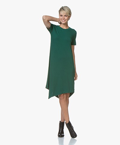 Majestic Filatures Soft Touch Jersey Dress - Forest