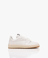 Closed Low-top Leather Sneakers - White