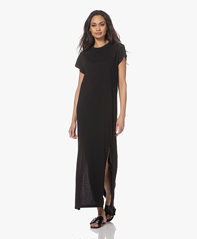 bassike Jersey Organic Cotton Dress - Black