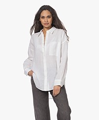 Drykorn Aake Linen Shirt - White