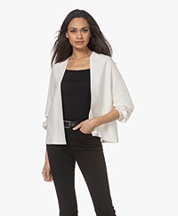 Drykorn Manui Cotton and Cashmere Blend Cardigan - Off-white