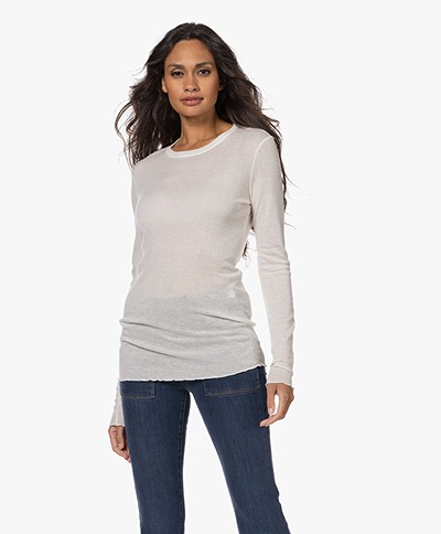 Closed Lyocell and Wool Jersey Long Sleeve - Ivory