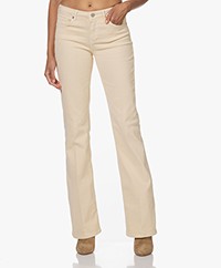 Vanessa Bruno Hector Flared Stretch Jeans - Ecru