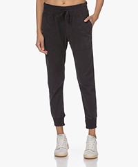 James Perse Mixed Media Broek - French Navy