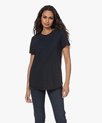 Neeve The Michelle Organic Cotton T-shirt - Navy