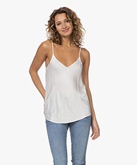 Resort Finest Satijnen Camisole Top - Ecru