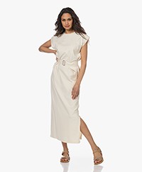 Âme Antwerp Flavie Sleeveless Jersey Maxi Dress - Off-white