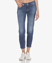 Closed Baker Mid-rise Slim-fit Jeans - Donkerblauw
