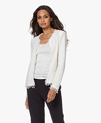 IRO Shavani Bouclé Jasje - Off-white