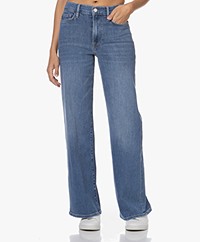 FRAME Le Slim Palazzo Stretch Jeans - Drizzle