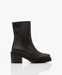 Filippa K Rainey Leather Boots - Black