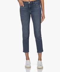 FRAME Le High Straight Cropped Jeans - Bestia