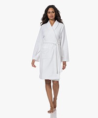 HANRO Robe Selection Fleece Plush Robe - White