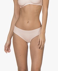 HANRO Invisible Cotton Midi Slip - Powder