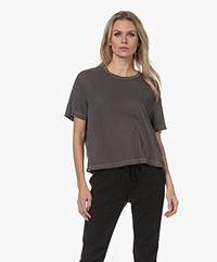 James Perse Relaxed Fit Katoenen T-shirt - Burro Pigment