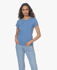 rag & bone The Garment Dye Pima Cotton T-shirt - Bluerays