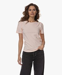 Plein Publique La Poppy Modal Blend Piqué T-shirt - Blossom