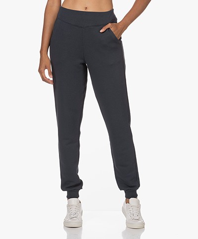 by-bar Devis Cotton French Terry Sweatpants - Midnight