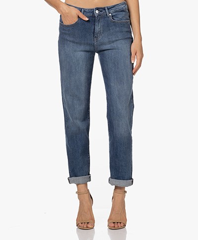 Denham Bardot Straight Fit Jeans - Blauw