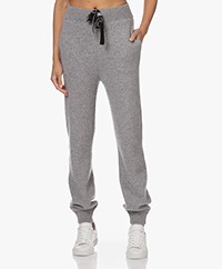 Zadig & Voltaire Steevy Knitted Cashmere Jogger - Heather Grey