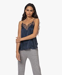 IRO Berwyn Zijden Camisole - Navy