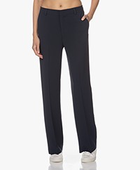 Filippa K Hutton Crepe Pants - Navy