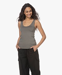 Majestic Filatures Abby Superwashed Tank Top - Graphite