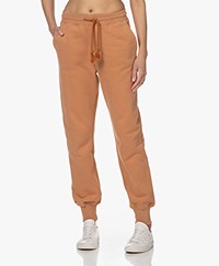 By Malene Birger Tanya French Terry Sweatpants - Deep Caramel