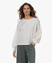 Drykorn Gadessy Lyocell Sweatshirt - Off-white