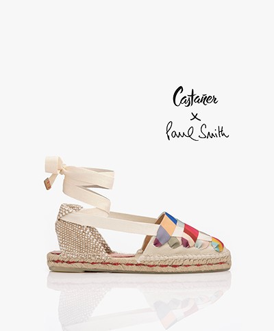 Castaner Paul Smith Limited Jean Espadrille Sandals - Ivory