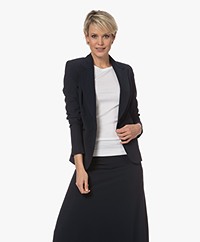Penn&Ink N.Y Travel Jersey Blazer - Navy