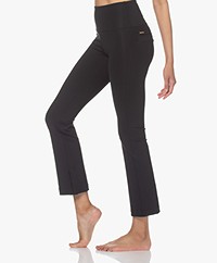 Deblon Sports Celine Cropped Flared Legging - Zwart