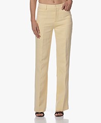 Zadig & Voltaire Pistol Cotton and Linen Trousers - Cedra