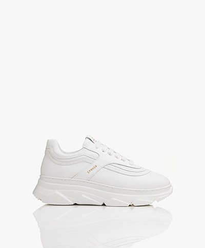Copenhagen Studios Chunky Leather Sneakers - White