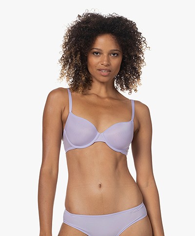 Calvin Klein Lightly Lined Demi Spacer BH - Vervain Lilac
