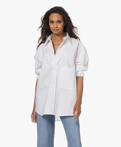 Róhe Unisex Oversized Shirt - White