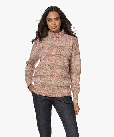 Vanessa Bruno Soleil Wool Turtleneck Sweater - Sorbet 