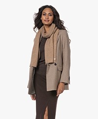 Repeat Organic Cashmere Scarf - Camel
