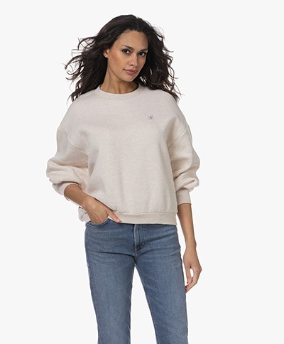 by-bar Bibi Kiss Oversized Sweater - Oyster Melee