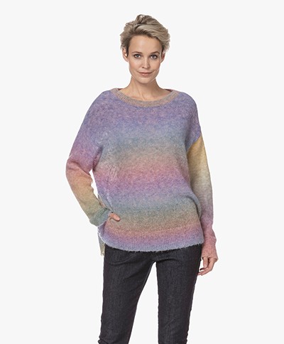 Zadig & Voltaire Sunday Alpaca Blend Sweater - Multicolor
